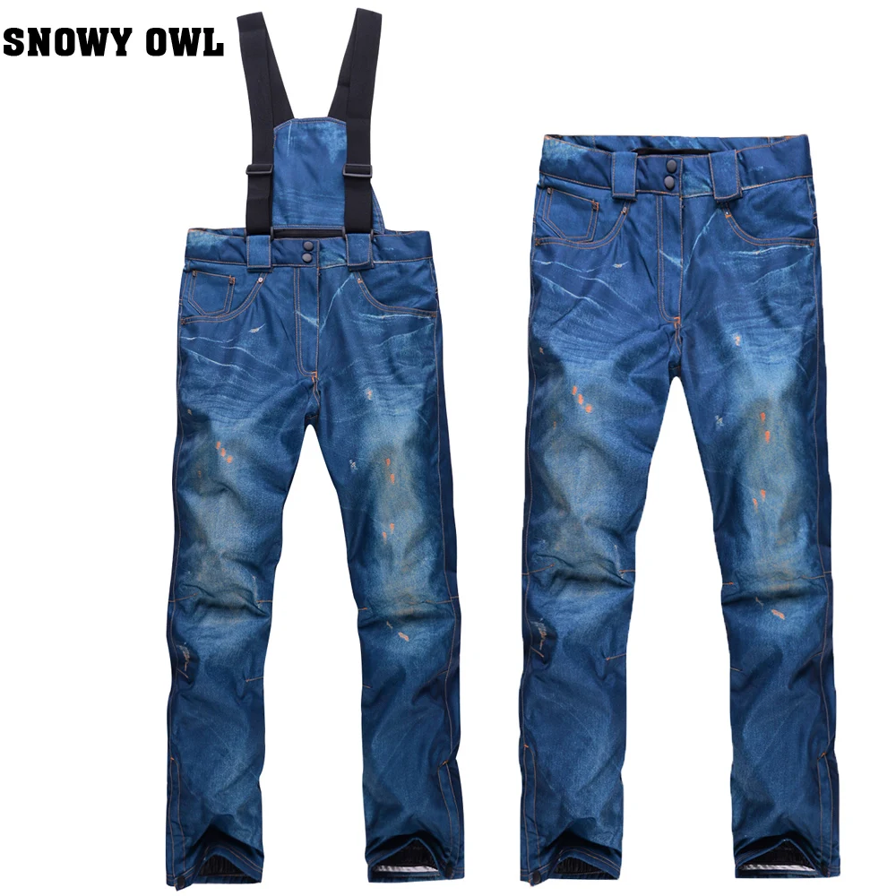 

New Arrival Waterproof Breathable Womens Skiing Pants Snowboard Pants Thermal Thicken Cotton Female Snow Trousers Skiwear XS-L
