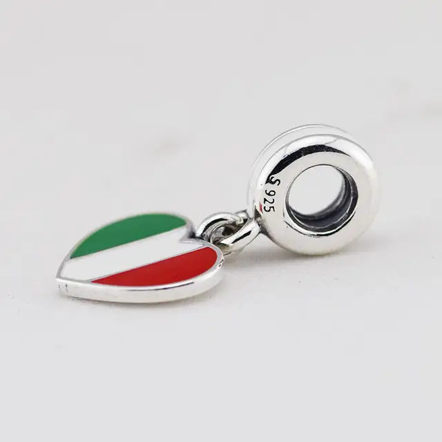 charm bandiera italia pandora charm bandiera italia pandora