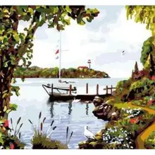 21125 страна сторона отпуска-краска по комплекты номеров для взрослых DIY