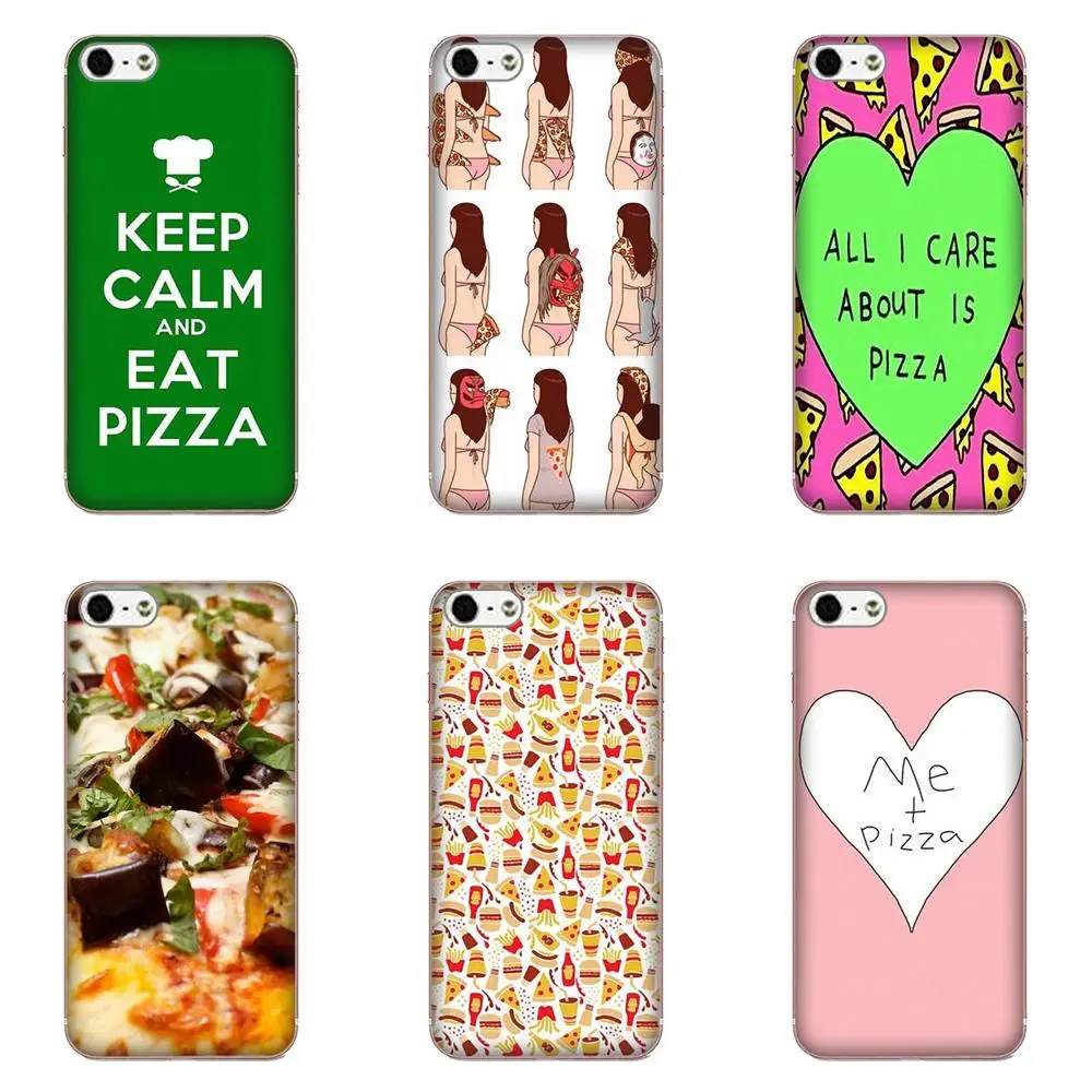 Soft TPU New Fashion For Xiaomi Mi3 Mi4 Mi4C Mi4i Mi5 Mi 5S 5X 6 6X A1 Max Mix 2 Note 3 4 Heart Pizza Love Food | Мобильные телефоны