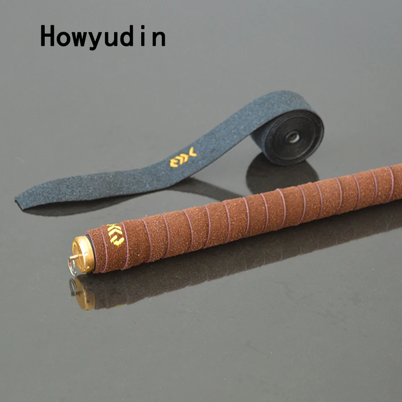 Hoyudin, 1 шт., кожаный свитер, рыболовные аксессуары, ручка для удочки, ракетка, пот, Нескользящие рыболовные инструменты, высокое качество, рыболовные снасти