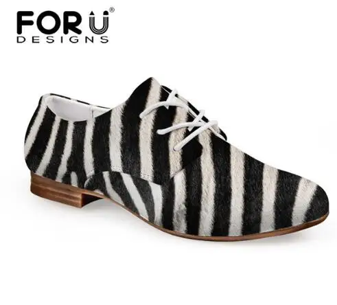 C0452CD FORUDESIGNS/Демисезонный Оксфордские туфли для Для женщин, мягкая кожаная повседневная женская обувь, Винтаж женские Флаг Великобритании, США Туфли без каблуков; мокасины; большие размеры - Цвет: C0452CD