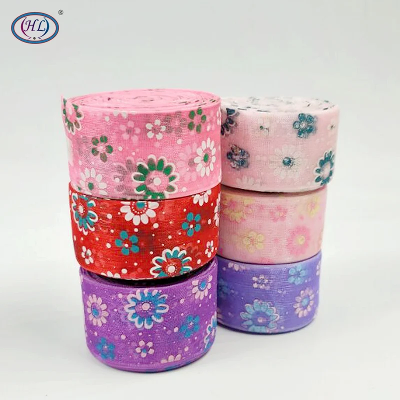Ремень с рисунком 6 ярдов 1 дюйм|organza ribbon|organza ribbon weddingribbon wedding |