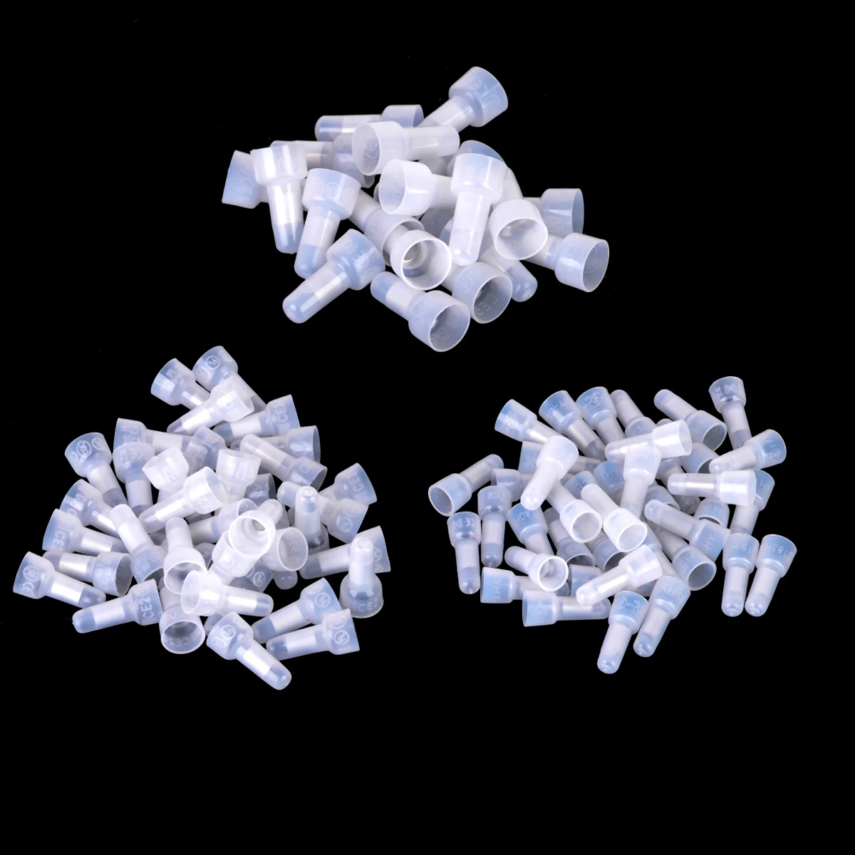 100pcs Mixed Closed End Crimp Terminals Caps AWG 12-10 16-14 22-16 Wire Connectors For Car Audio