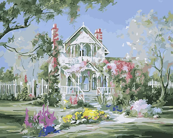 Romantic garden