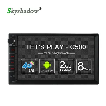 

C500 Android 6.0 Octa Core 2 din Universal For Nissan GPS Map Bluetooth 4.0 RDS Radio Stereo Audio Player Build-in 4G Moudule