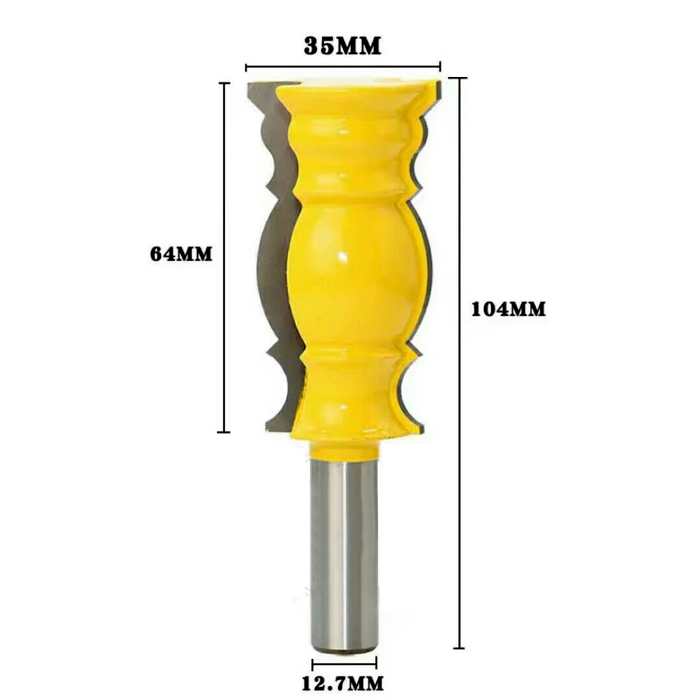 1pcs 12.7mm 1/2 inch Huge Crown Molding router Bit/wood router table