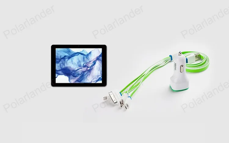 Мода 12 V 1.0A2.1A двойной USB универсальный квадратный автомобильный прикуриватель зарядное устройство адаптер для мобильных телефонов и цифровых камер