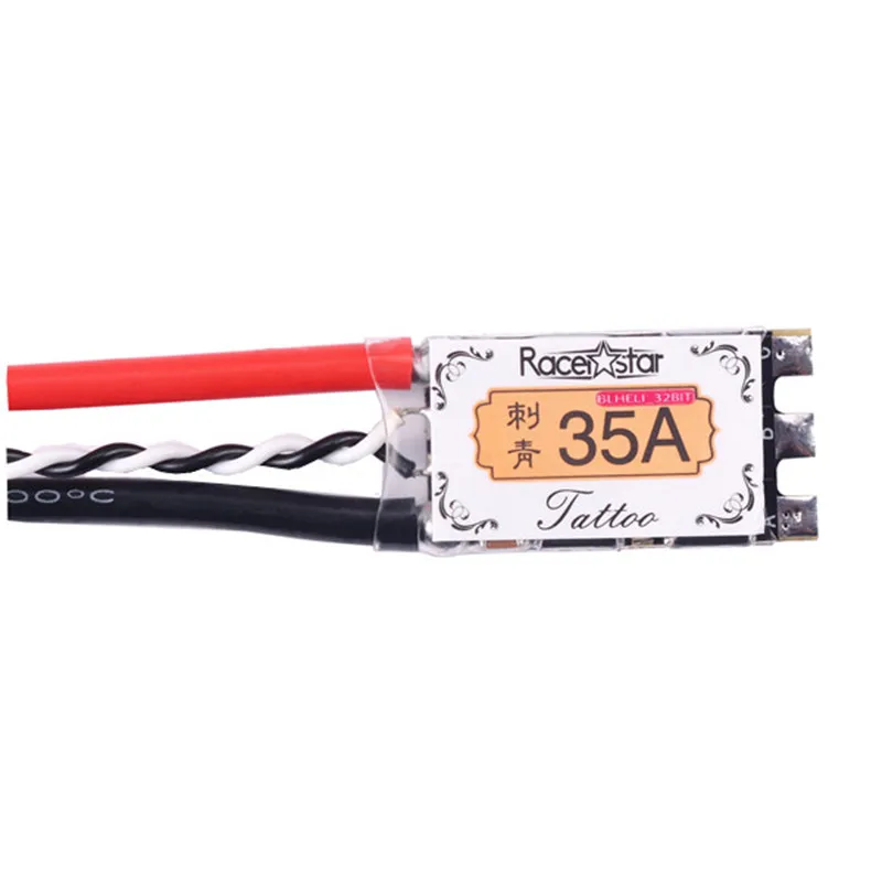 

In Stock Racerstar TATTO 35A BLheli_32Bit 2-5S RaceSpec Brushless ESC Dshot1200 Ready for Racing Drone