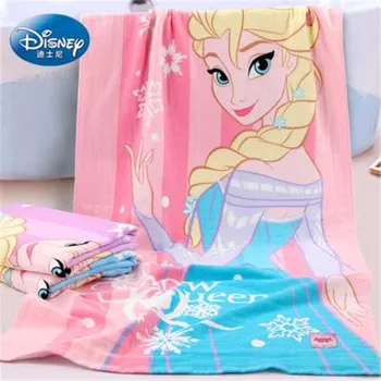

Disney Elsa Princess Queen Frozen Gauze newborn and Baby Bath Towel 100% cotton Child beach towel Girl's gift gifts