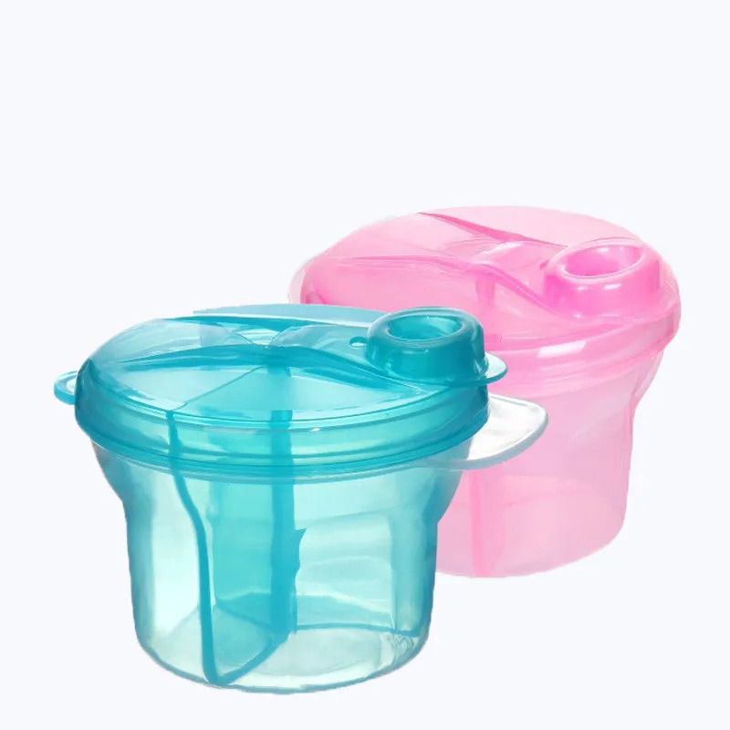 Outdoor Portable Baby Three Grid Milk Powder Box Baby Milk Powder