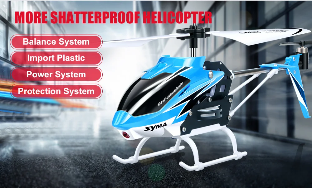 SYMA S5-N вертолет дистанционного управления Вертолет светодиодный свет с гироскопом Небьющийся Крытый 3.5CH RC игрушечные самолеты для детей