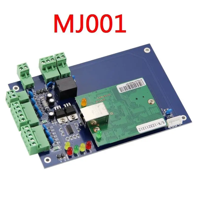 Плата управления доступом к сети Ethernet TCP/IP для 1 двери 2 RFID-считывателя |
