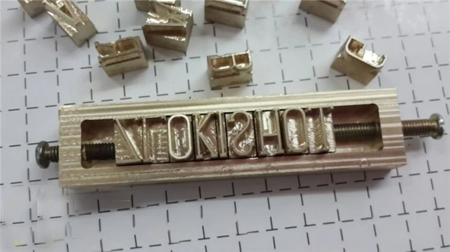 26 Letters Copper Mold,Diy Wood/Leather Burning Set,Wood Burning