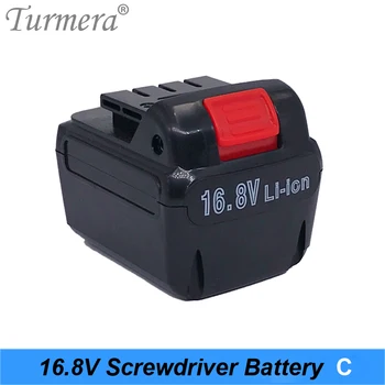

16.8V 4s 18650 pack screwdriver battery electric drill battery Cordless screwdriver charger battery for power tool turmera