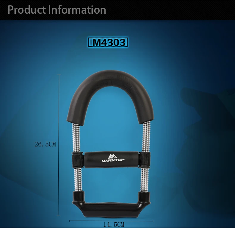 Marktop наручные тренажер ручка Мощность наручные предплечья рукоятки тренажера силовых тренировок устройства Фитнес мускулистое