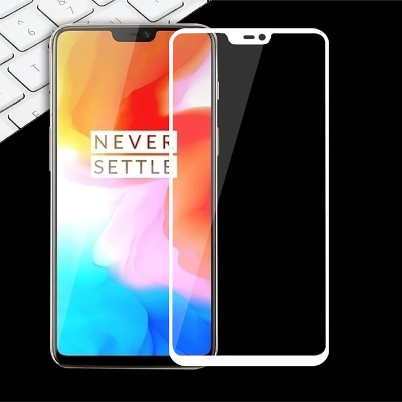 

For Oneplus 6 Tempered Glass Original High Quality Full Cover Screen Protector For Oneplus 6 Protective Film For One plus 6