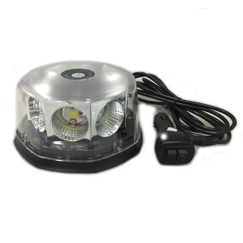 

40W 8LED 12V-24V COB Car Engineering Car Ceiling Strobe Light Roof Car LED Flashing Warning Light