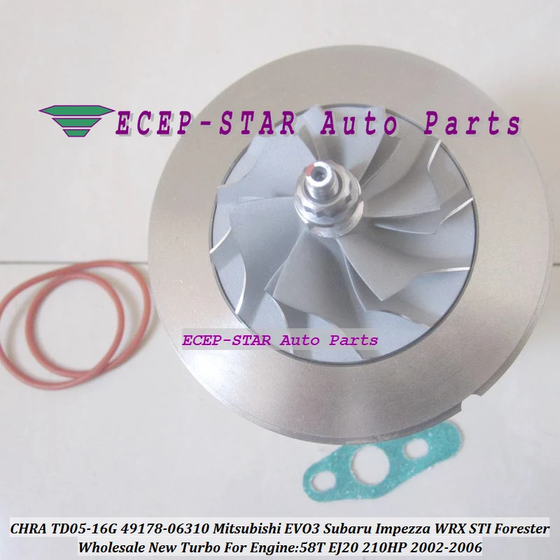 Turbo CHRA TD05-16G 49178-06310 Mitsubishi EVO3 Subaru Impezza WRX STI Forester 58T EJ20 210HP 2002-2006 (2)