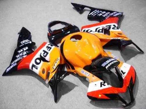 Набор обтекателей для мотоцикла HONDA CBR600RR F5 07 08 CBR 600RR 2007 2008 CBR600 REPSOL красные