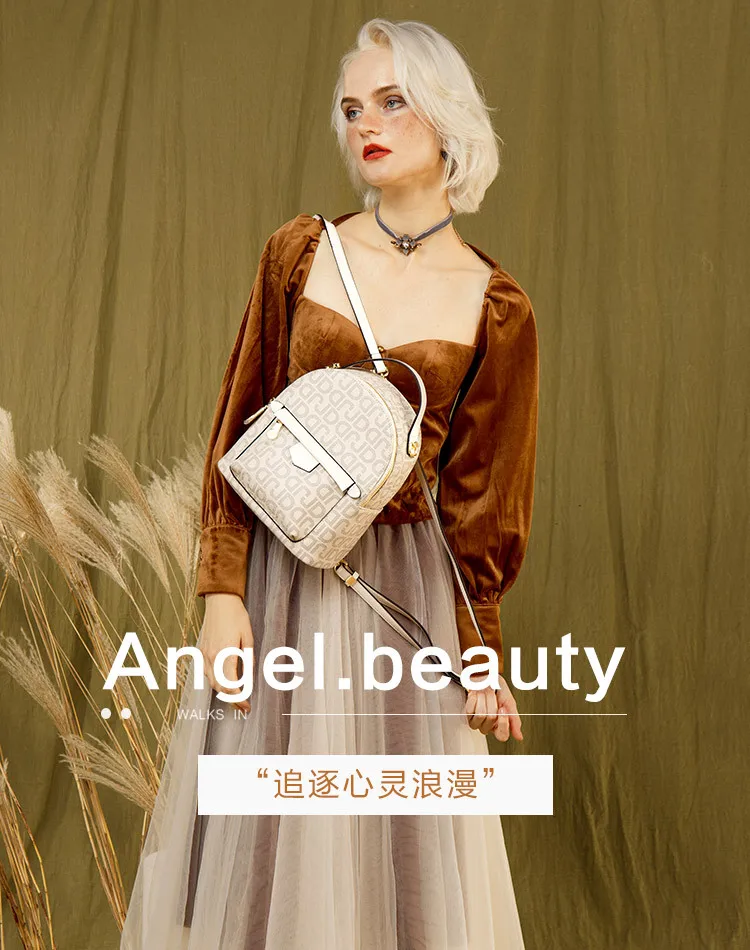 3 hot Fashion Backpack Classic Printing Collision Fashion Lady's Shoulder Backpack Lady's Bag BYS19041001 190411 yx
3 hot Fashion Backpack Classic Printing Collision Fashion Lady's Shoulder Backpack Lady's Bag BYS19041001 190411 yx