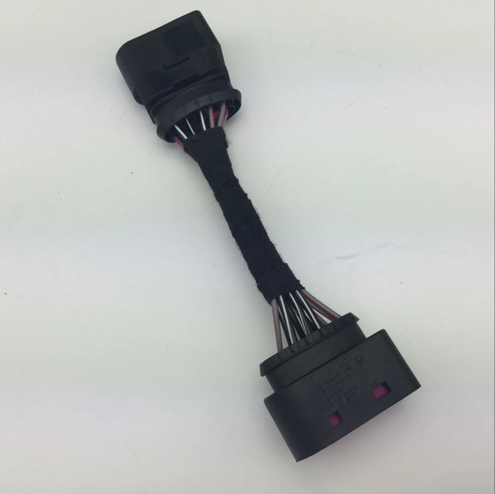 14 9 Pin Xenon фары разъем адаптера для VW Touran Tiguan Polo Passat B7/B6 Audi A4 Skoda 1J0 973 737/1J0 835|audi audi|audi