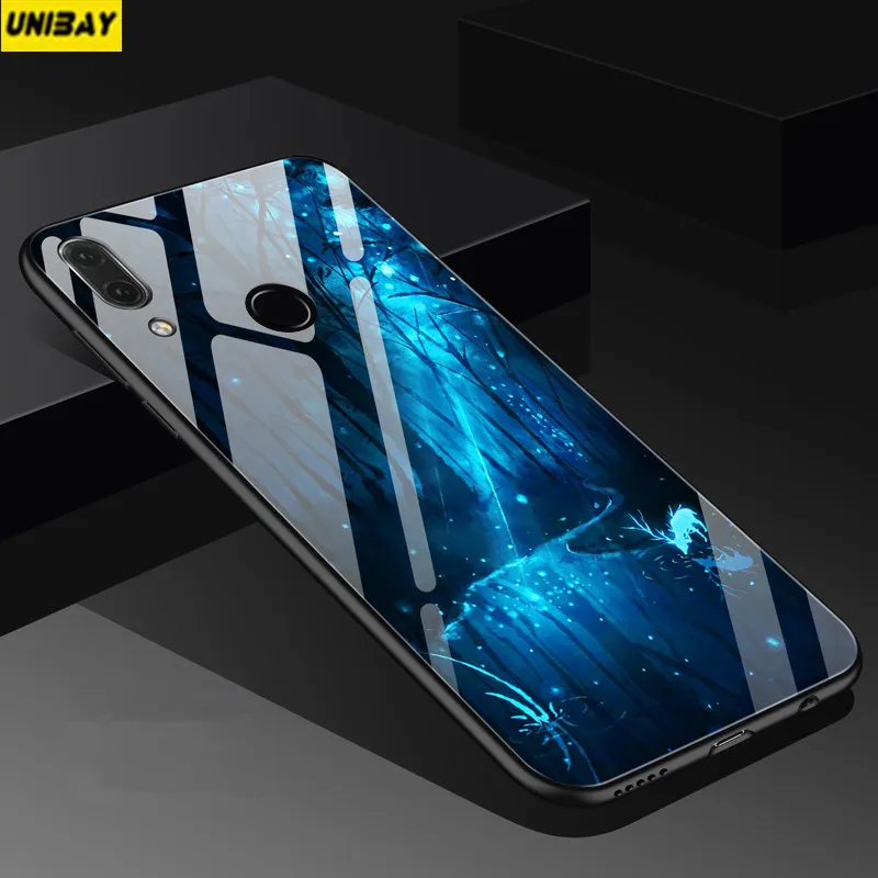 Aliexpress.com : Buy Huawei nova 3e case 9H Tempered Glass back Cover ...