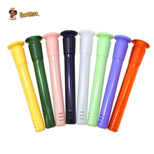 HONEYPUFF 140 мм акриловый диффузор 14 мм 18 мм Мужской Женский шарнир красочные пластиковые вниз стержень для стекла Banger водопроводные трубы