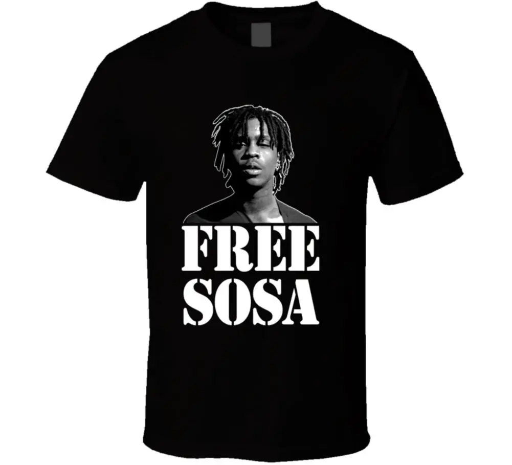 Бесплатная доставка Keef Sosa Rap хип-хоп музыка тюрьма футболка крутая Повседневная