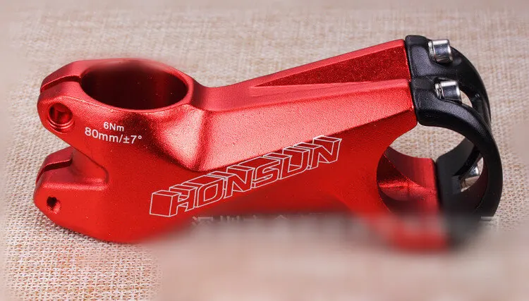HONSUN 31 8*28 6*80 мм Handbar стволовых MTB горная дорога вынос руля велосипеда Велосипедный