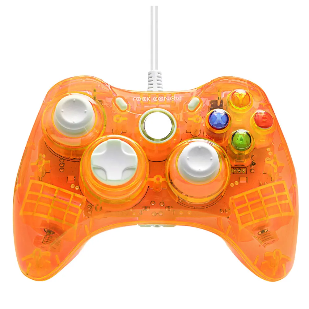 Проводной контроллер для консоли Xbox 360 геймпад джойстик для рок конфеты джойпад