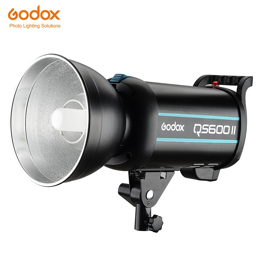 Godox QS600 II 600Ws GN76 профессиональная студийная стробоскоп со встроенным Godox 2,4G Беспроводная X СИСТЕМА вспышка