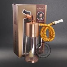 Высококлассный стеклянный наргиле кальян набор черный кальян Полный керамический чаша для курения chicha 55 см водопровод шланг наргиле цветок подарочная коробка