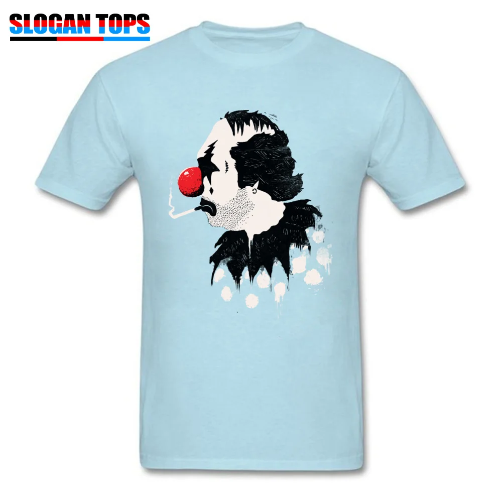 Summer Clown Hates Carnival Funny Short Sleeve Autumn Tops Shirt Hot Sale Crew Neck 100% Cotton Tee Shirts Male Tshirts Clown Hates Carnival light