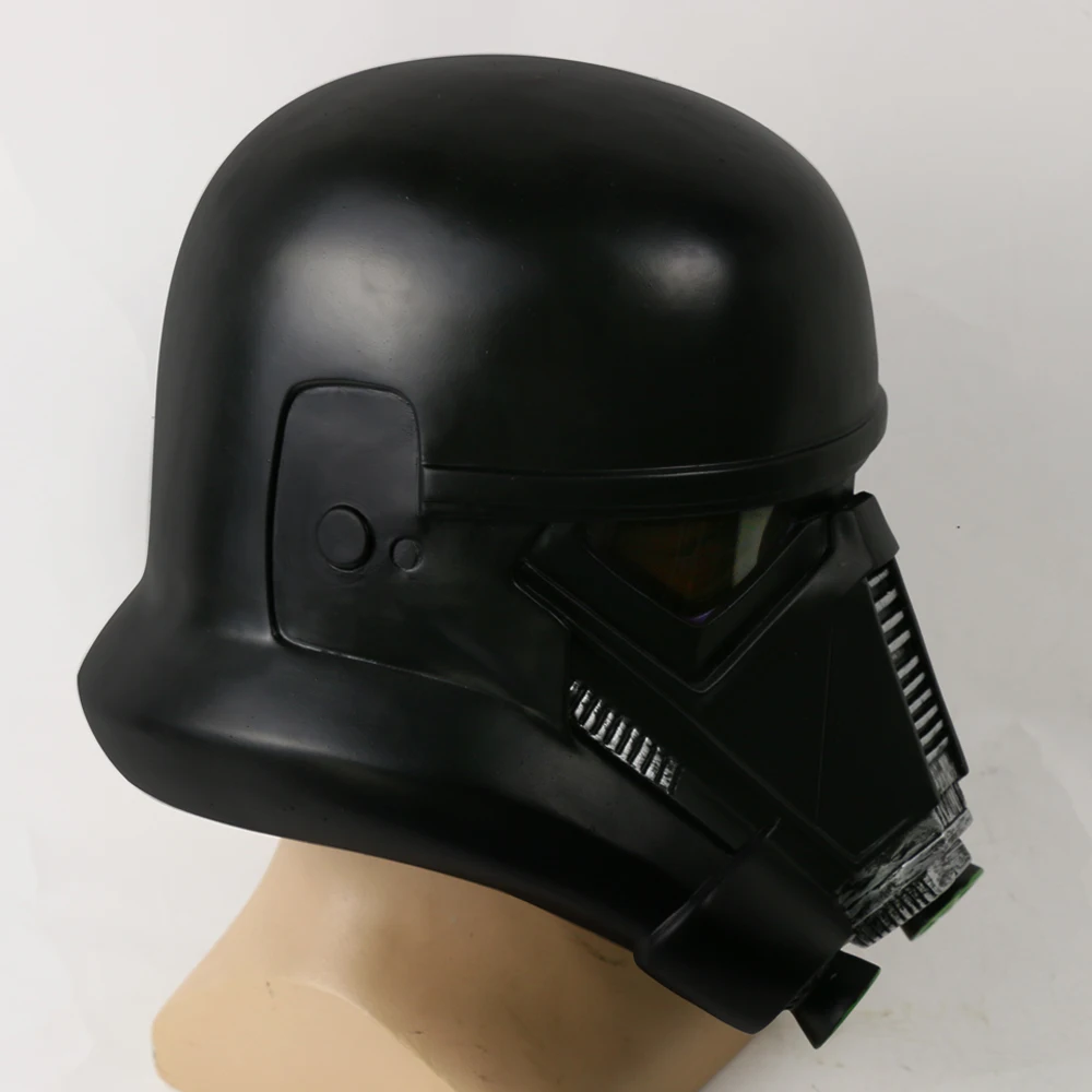 Cosplay Star Wars  Death Trooper Helmet Mask Classic Force Awakens Rubies Deluxe Helmet Halloween Party (15)