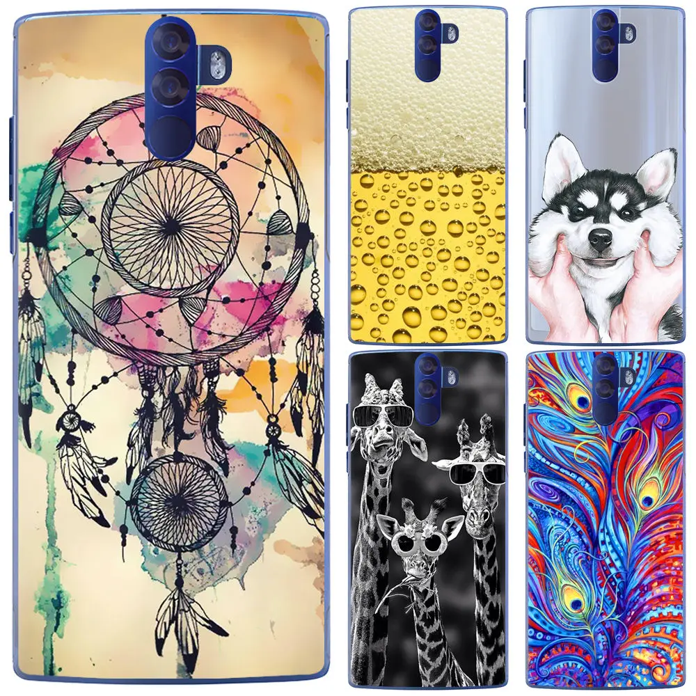 Phone Case For Doogee BL 12000 6-inch Cute Cartoon High Quality Painted TPU Soft Silicone Cover |