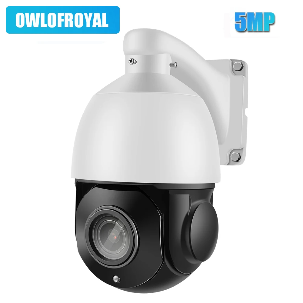 

5MP PTZ IP Camera Two way audio 36X ZOOM Waterproof Mini Speed Dome Camera Outdoor 2MP H.265 IR 80M P2P CCTV Security Camera