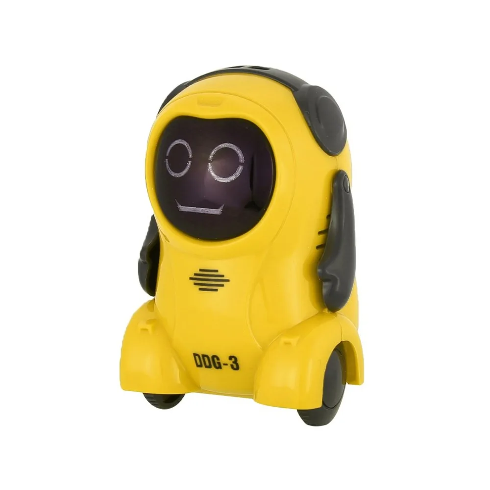 

DDG-3 DDG-2 Intelligent Smart Mini Pocket Voice Recording RC Robot Recorder Freely Wheeling 360 Rotation Arm Toys for Kids Gift