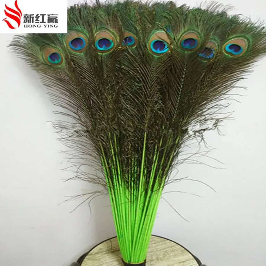 

20 PCS / lots natural peacock feather 70-90 cm wedding decoration feathers Dance decoration, holiday Works of art