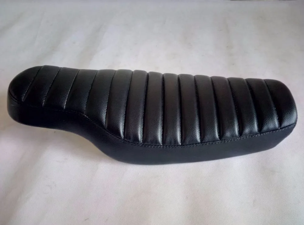 

SR400 SHINERAY XY400 Black Hump Vintage Motorcycle Seat Saddle