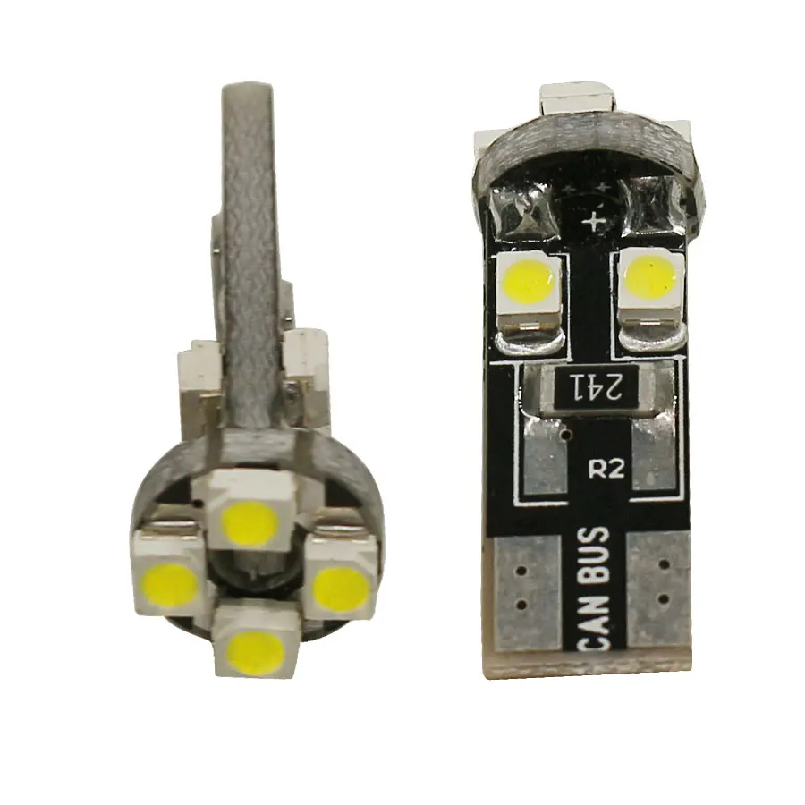 10 шт. T10 светодиодный 8 SMD 3528 Canbus без ошибок 194 168 W5W T10 светодиодный подсветка приборной панели свет лампа для чтения с бесплатной доставкой