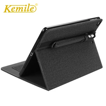 

Kemile Case For ipad 2018 9.7 Ultra Slim Cover Protective Stand Case W Pencil Holder Cover For iPad 9.7 2018 A1893 A1954 Case