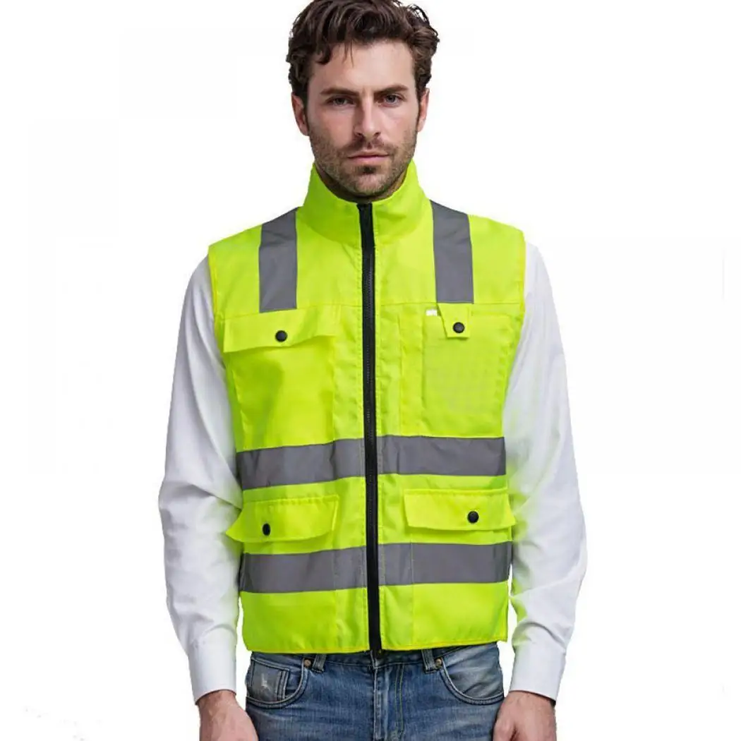 

Reflective Vest Creative Elastic Durable Safety Vest Clothes for Police Signal Work Clothes Construction Jacket Safety