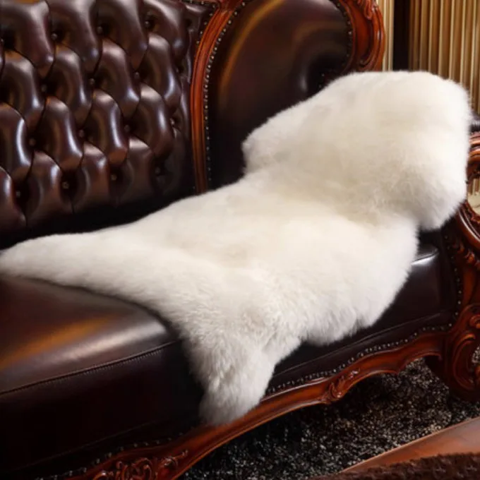 

Free shipping Australia whole sheep skin 100% pure wool carpet,bedroom living room sofa cushion windows pad mats