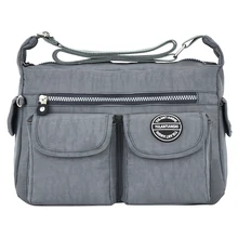 Модные женские сумки, женские сумки-мессенджеры, женские сумки, водонепроницаемые нейлоновые женские сумки через плечо