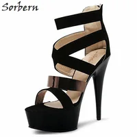 size 11 chunky platform heels