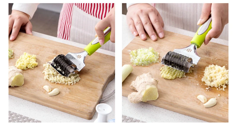 TUUTH Noodles Cut Knife Non-slip Handle Pressing Machine Kitchen Gadgets Spaetzle Makers Manual Section Shallot Cutter A5