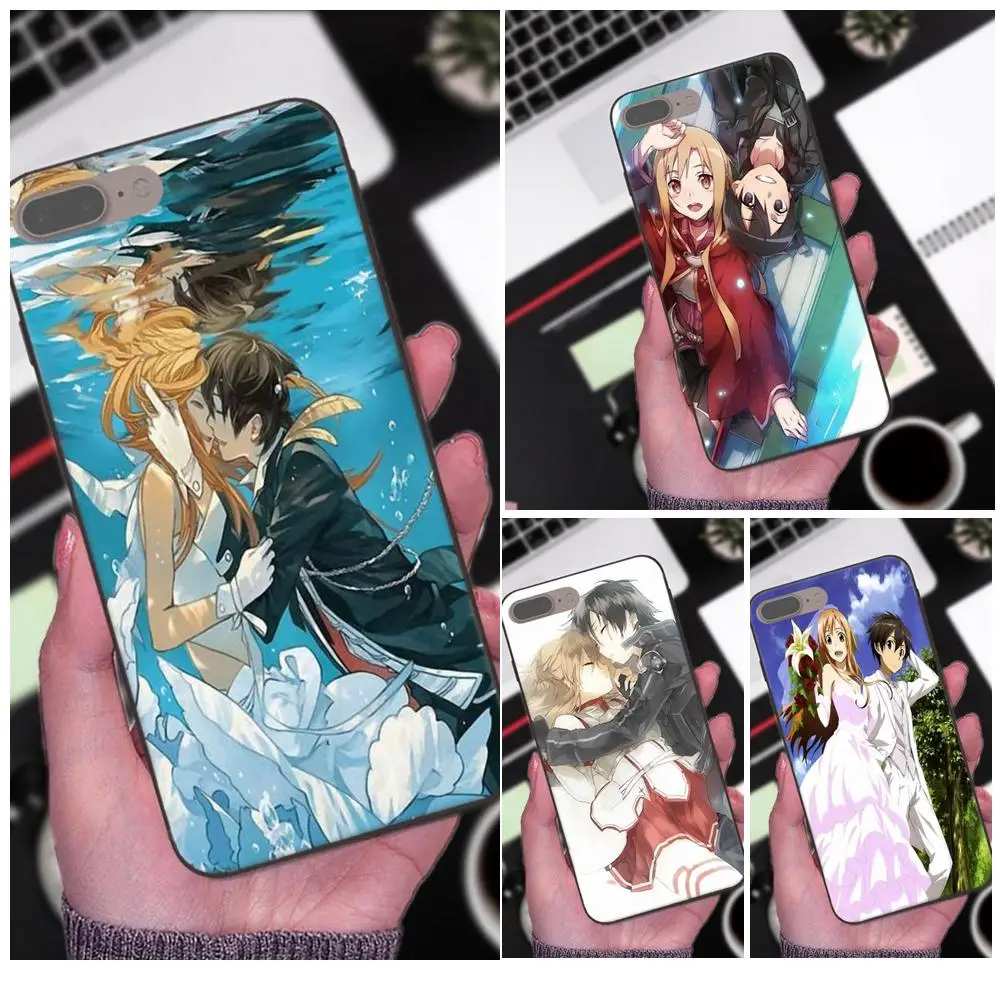 

2019 Japanese Anime Sword Art Online For Galaxy C5 C7 J1 J2 J3 J330 J5 J6 J7 J730 2017 Ace Core Duo Max Mini Plus Prime Pro