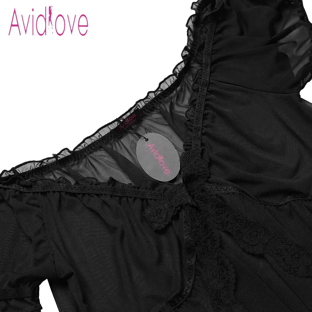 Avidlove женское сексуальное эротичное нижнее бельё Сексуальное Babydoll Гламурное