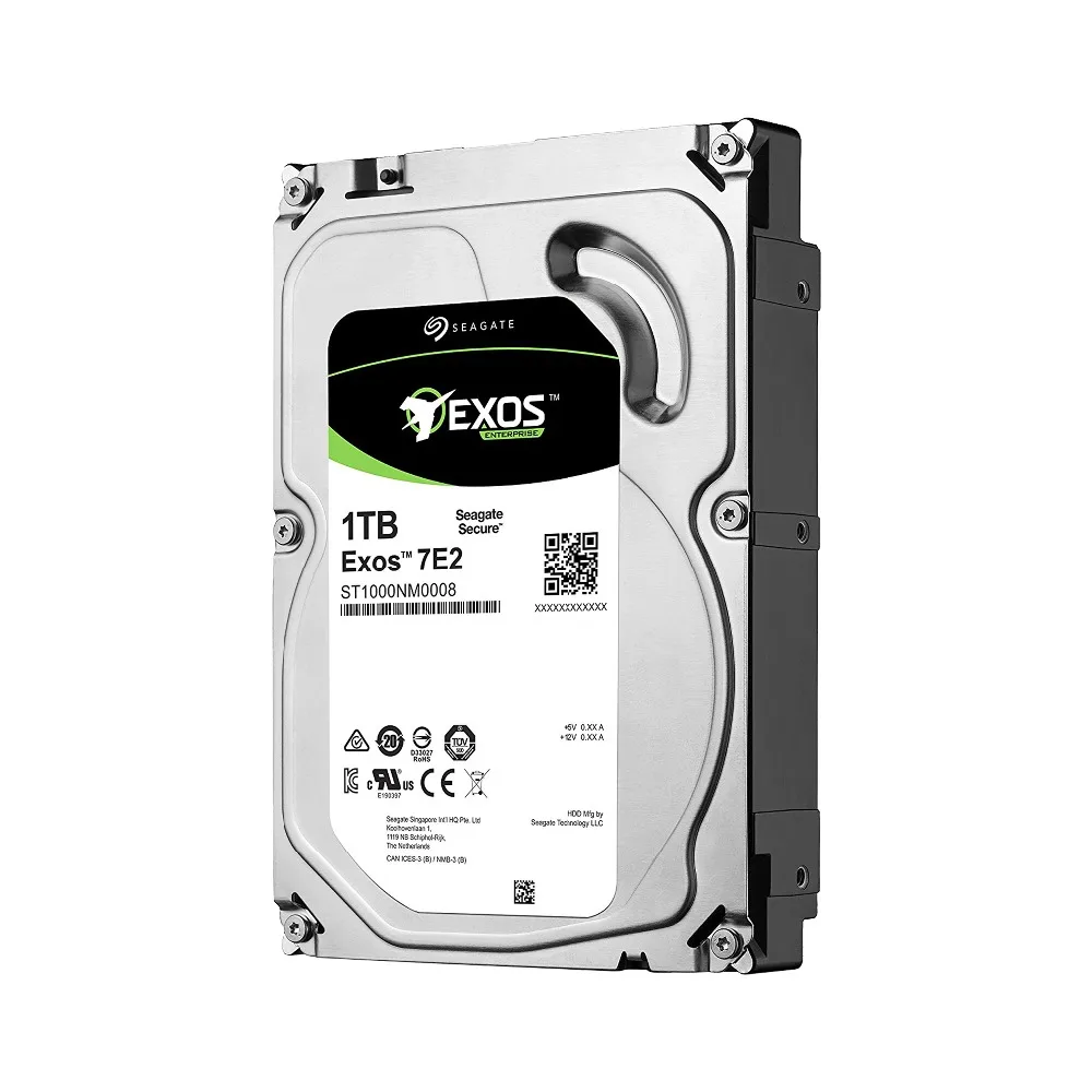  Disco Duro empresarial Seagate Exos 7E2 1TB SATA 6 Gb/s 128MB Cache 35 pulgadas ST1000NM0008